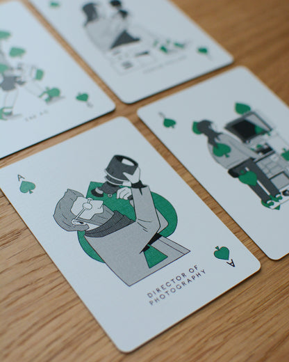 Filmmaker’s Playing Cards by Robertas Nevecka