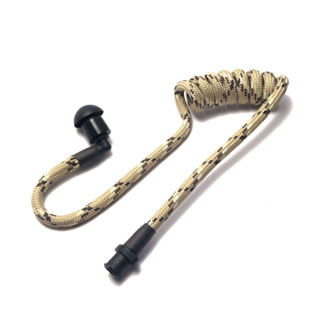 Threaded beige earpiece