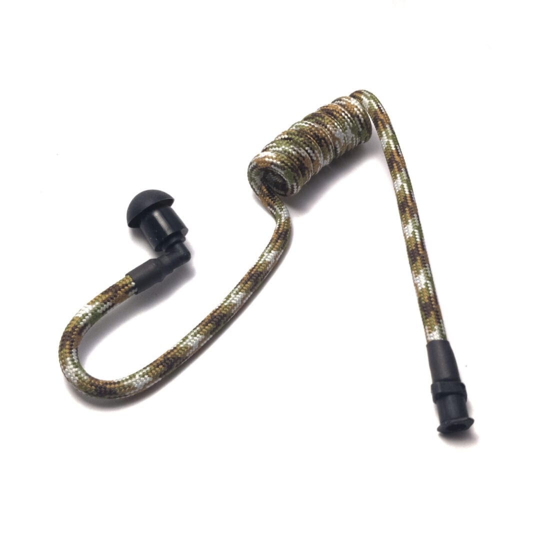 Threaded brown earpiece
